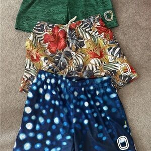 Assorted Overtime Men's Medium Athletic & Floral basketball Shorts